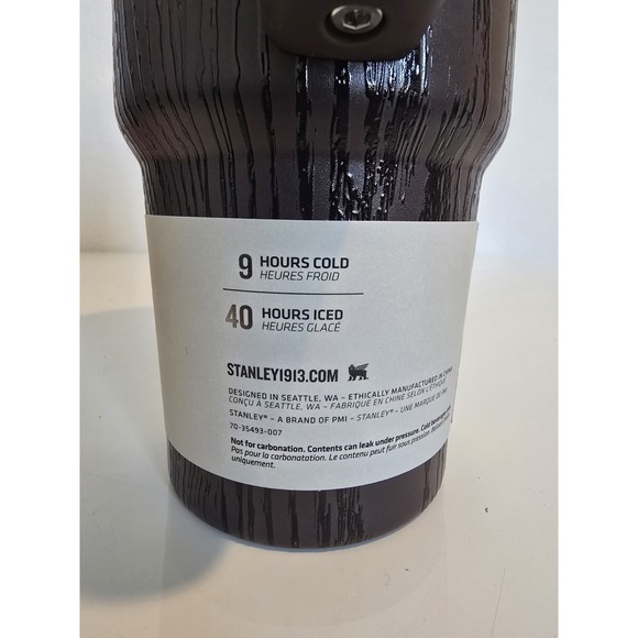 Stanley 30oz Pro Tour Tumbler Redwood Woodgrain Exclusive New - Picture 5 of 13